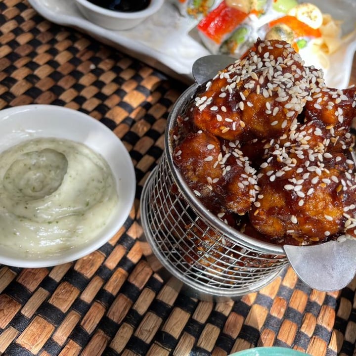 photo of Mudra Cafe bbq Cauliflower wings With Aioli Sauce shared by @vale-ntina on  31 Jul 2023 - review