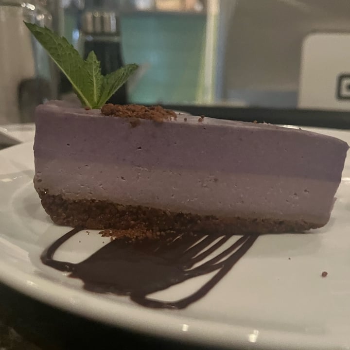 photo of Beyond Sushi (W 37th Street) Ube cheesecake shared by @ktbombin on  29 Jul 2023 - review