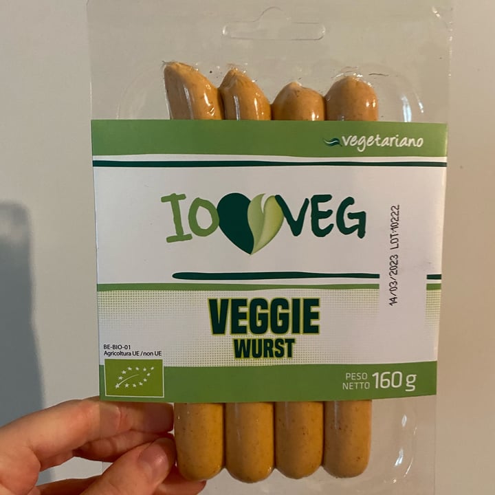 photo of IO VEG veggie wurst shared by @giulia24 on  19 Feb 2023 - review