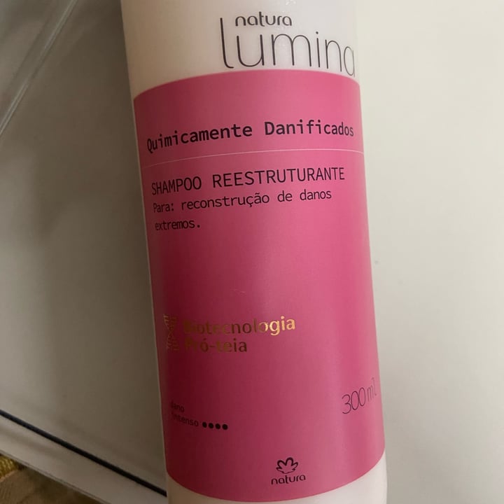 photo of Natura Lumina shampoo repador shared by @dudinah on  03 Jun 2023 - review