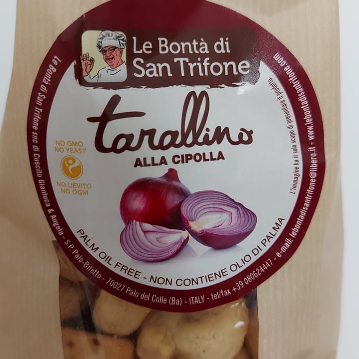 photo of Le Bontà di San Trifone Tarallino Alla Cipolla shared by @nemorosa on  26 Jul 2023 - review