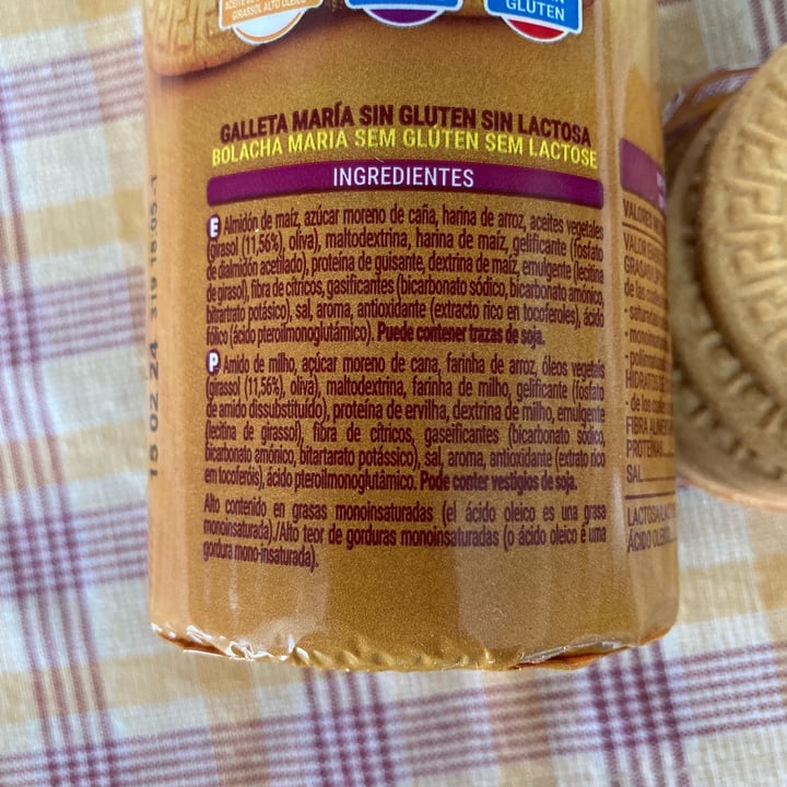 photo of Hacendado Galletas María sin gluten shared by @plentyplants on  11 Jun 2023 - review