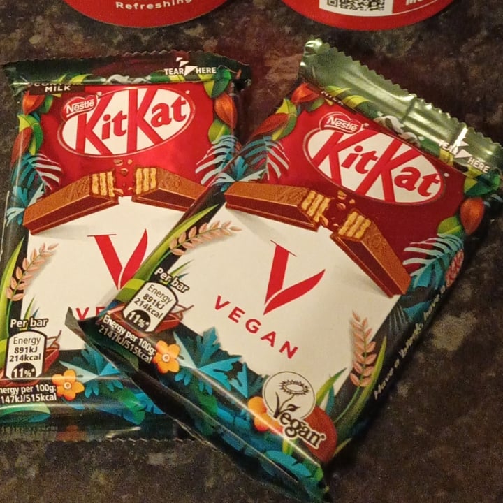 photo of Nestlé Kitkat Vegan shared by @flobadob on  23 Feb 2023 - review