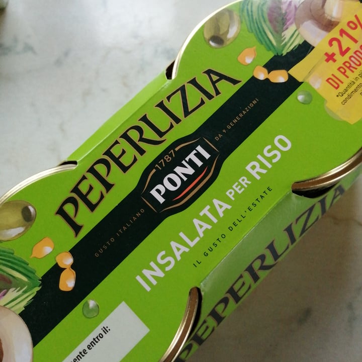photo of Peperlizia insalata per riso shared by @fedevegana on  24 Dec 2022 - review