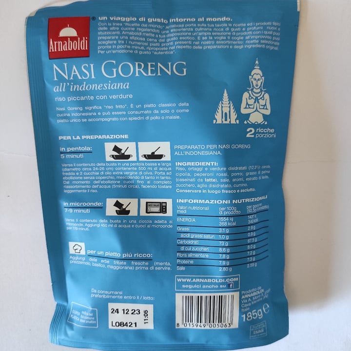 photo of Arnaboldi Nasi goreng all indonesiana shared by @norissa on  24 Mar 2023 - review