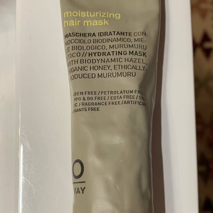 photo of Oway Organic Way Maschera idratante shared by @michylo on  23 Mar 2023 - review