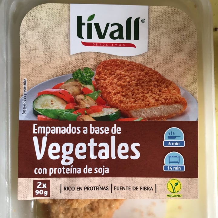 photo of Tivall Empanados a base de vegetales con proteína de soja shared by @corinnata on  01 Jan 2023 - review