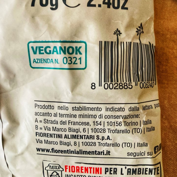 photo of Fiorentini Bio Snick snack shared by @federicathewitch on  06 Aug 2023 - review