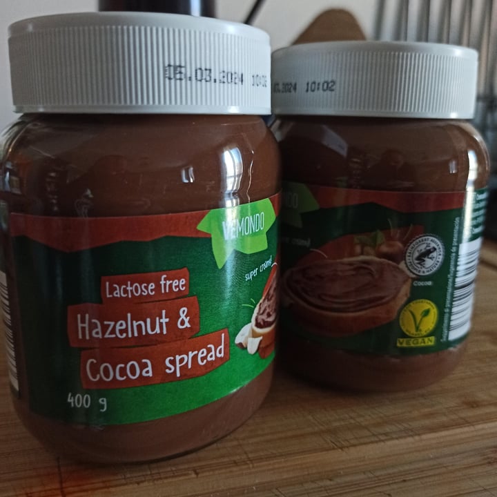 photo of Vemondo Halzenut & Cocoa spread shared by @guizzo on  28 Jan 2023 - review