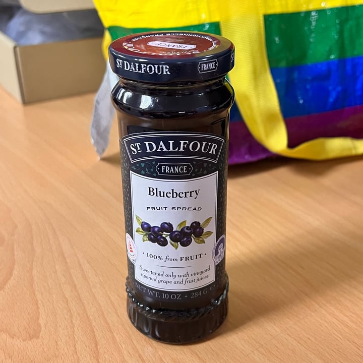 photo of St. Dalfour Blueberries Jam shared by @eritakay on  31 Jan 2023 - review