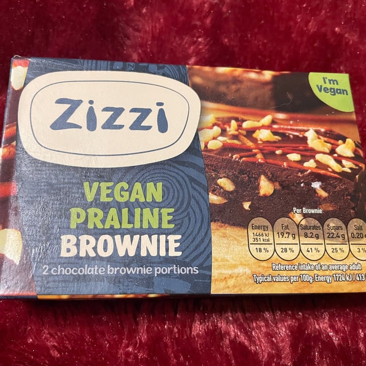 photo of Zizzi Vegan Praline Brownie shared by @missykab on  06 Mar 2023 - review