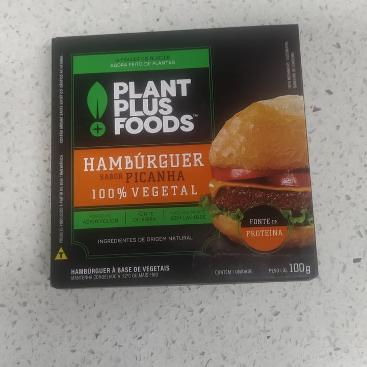 photo of Plant Plus Foods Hambúrguer shared by @fabyservilha on  02 Aug 2023 - review