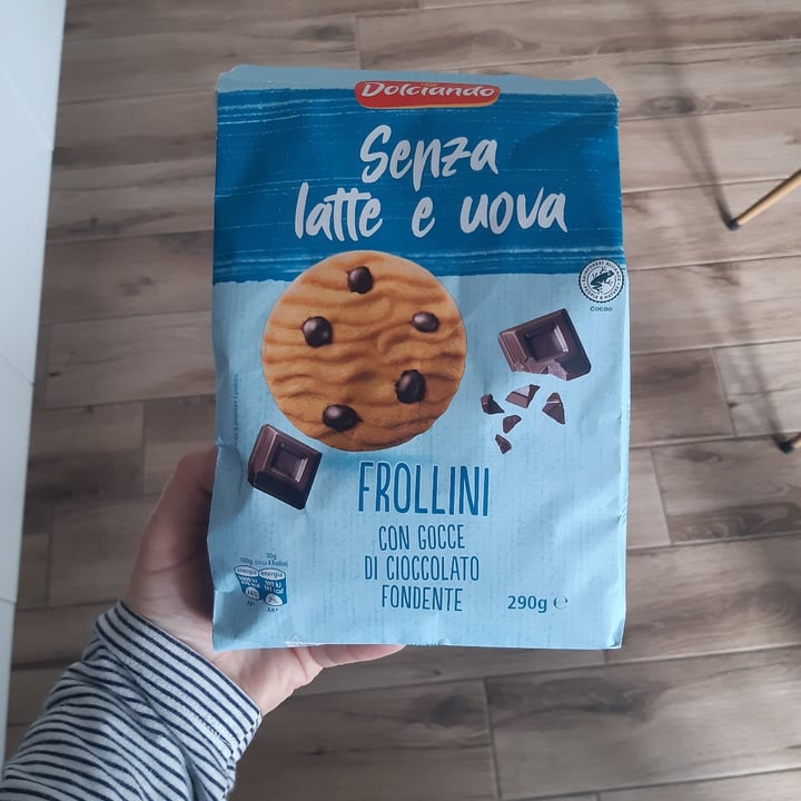 photo of Dolciando Frollìni con gocce di cioccolato fondente  shared by @bassotuba on  30 Apr 2023 - review