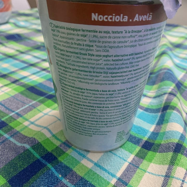 photo of Sojade So Soja! À la Grecque - Greek Style Noisette - Hazelnut Soya Yogurt alternative 400g shared by @claritaisamood on  21 Mar 2023 - review