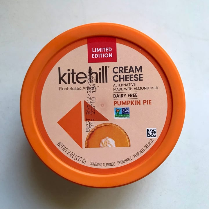 photo of Kite Hill Cream Cheese Alternative Pumpkin Pie shared by @kyu on  24 Dec 2022 - review