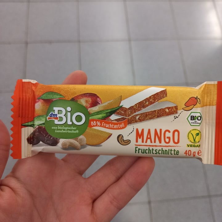 photo of dmBio Mango Fruitbar | Mango Fruchtschnitte shared by @mpazechandi on  17 Apr 2023 - review