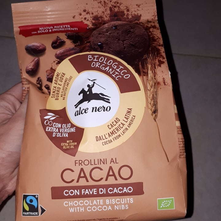 photo of Alce Nero Frollini Al Cacao Con Fave Di Cacao shared by @giuliasmart on  04 Feb 2023 - review