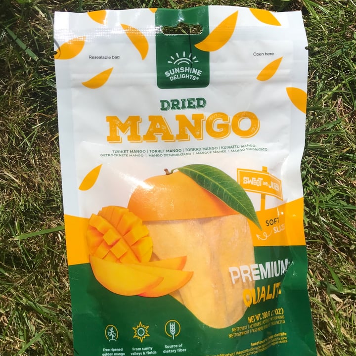 photo of Sunshine Delights Dried Mango shared by @eml on  06 Jun 2023 - review