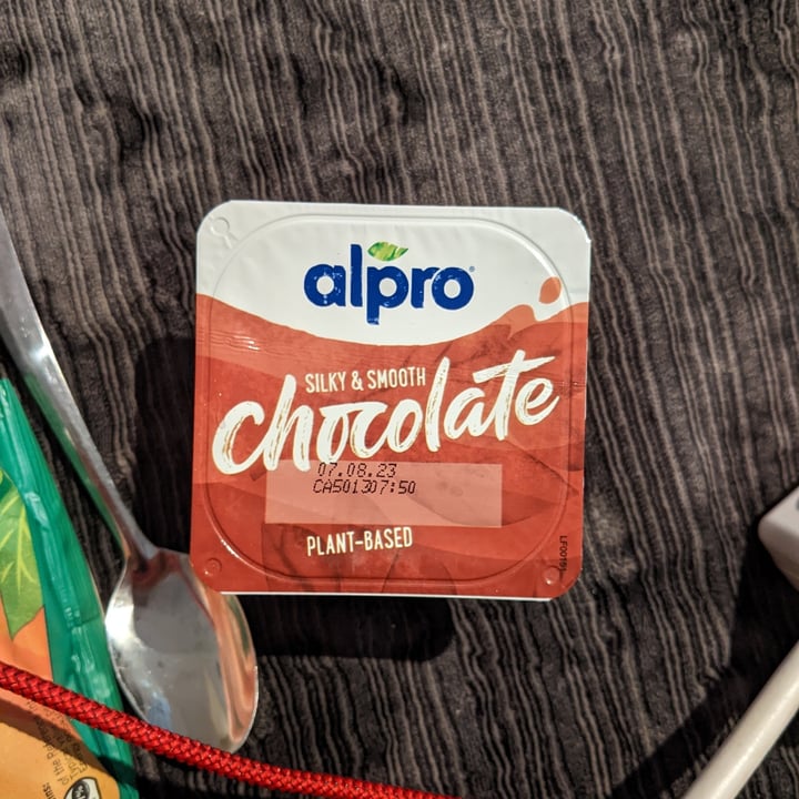 photo of Alpro Silky & Smooth Chocolate Plant-Based Dessert shared by @katchan on  12 Feb 2023 - review