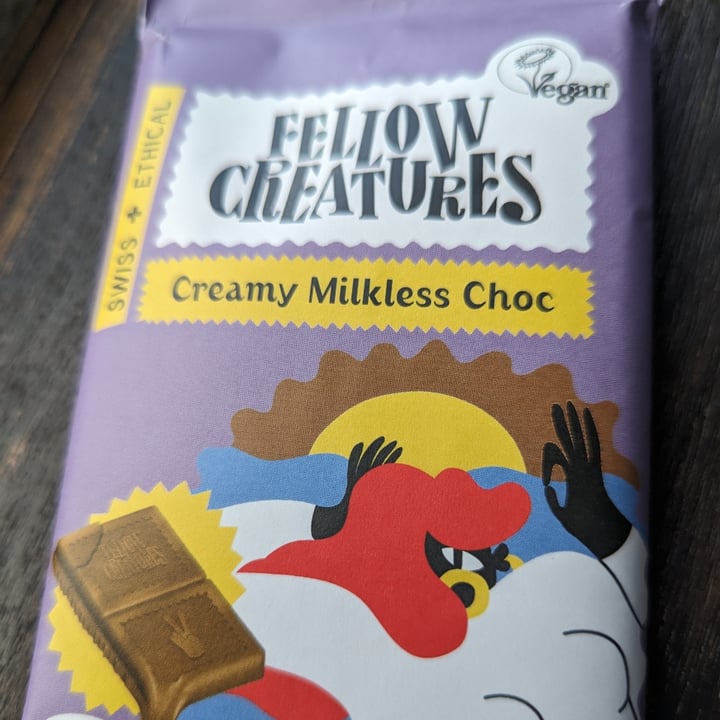 photo of Fellow creatures Creamy milkless chocolate shared by @1sabella on  11 Aug 2023 - review