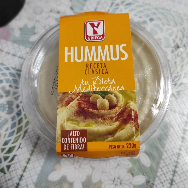 photo of Y Griega Hummus Receta Clásica 220g shared by @j8se35 on  05 Feb 2023 - review