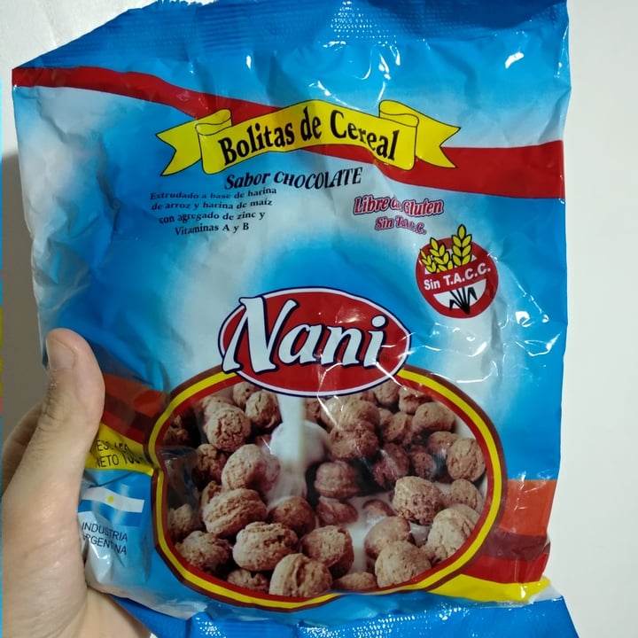 photo of Nani Bolitas de cereal sabor Chocolate shared by @merenjeno on  28 Feb 2023 - review