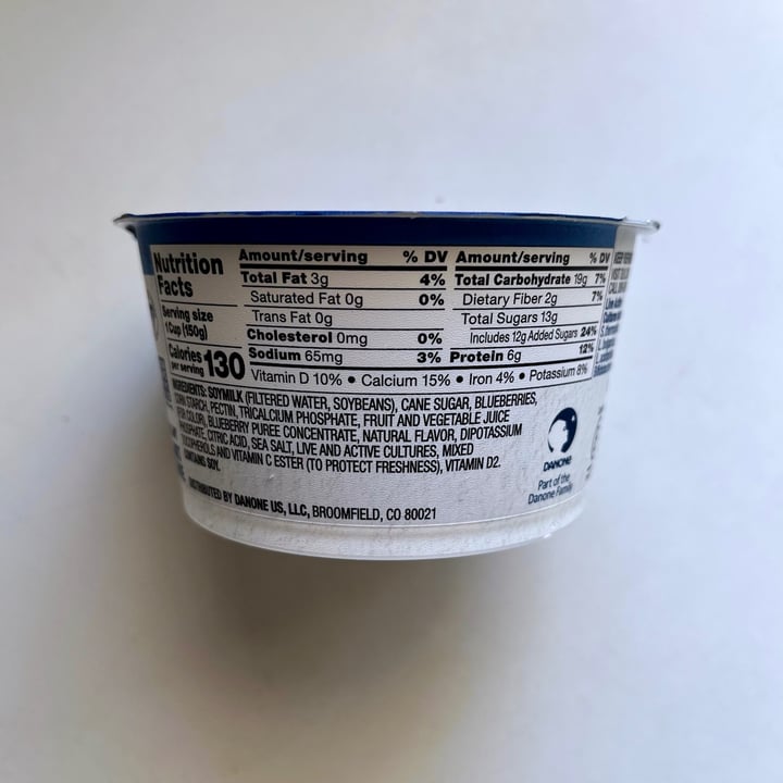 photo of Silk Blueberry Yogurt Alternative Made with Soy shared by @kyu on  01 Jul 2023 - review