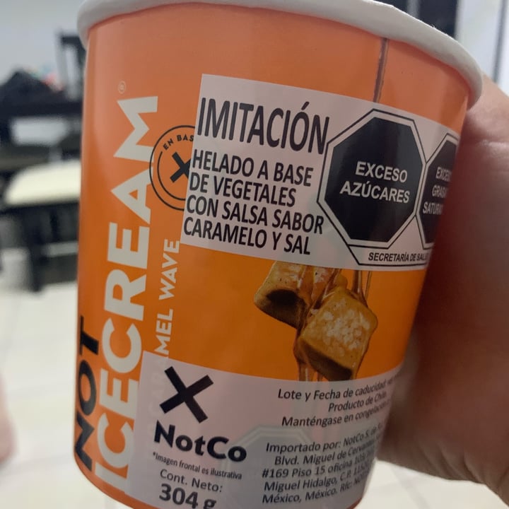 photo of NotCo Not Ice Cream Salted Caramel Wave shared by @mariaart on  14 Apr 2023 - review
