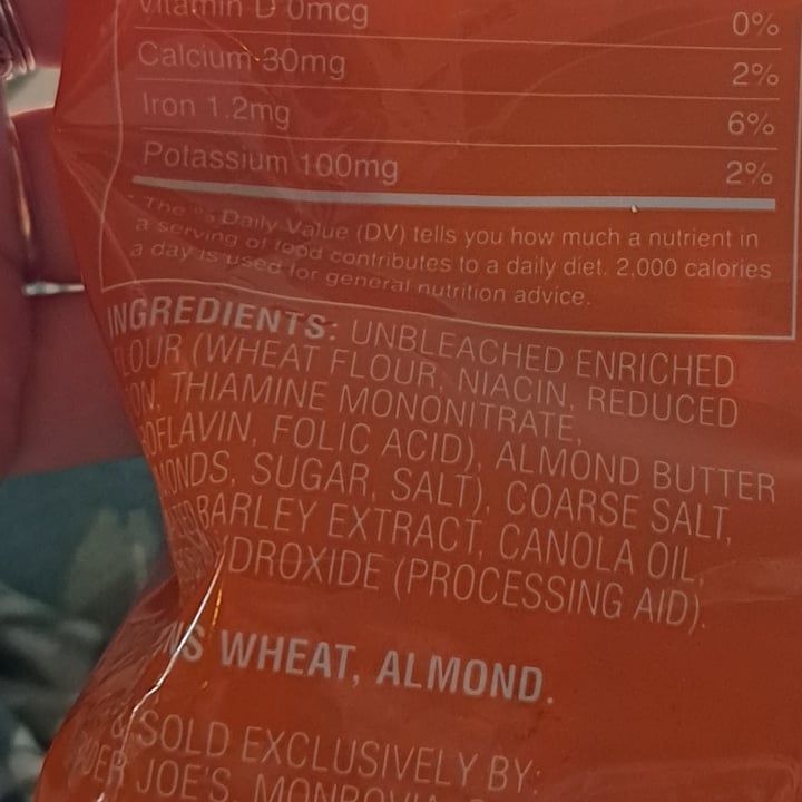 Trader Joe's Almond Butter Filled Pretzel Nuggets Review abillion