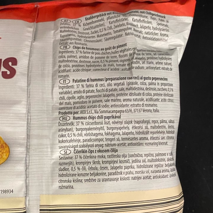 photo of Snack Fun Hummus Chips shared by @lilium78 on  10 May 2023 - review