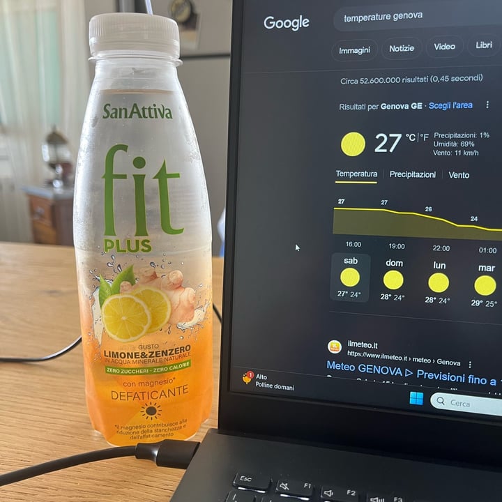 photo of San Attiva Fit Plus - Limine e zenzero shared by @ales5andra on  28 Jul 2023 - review