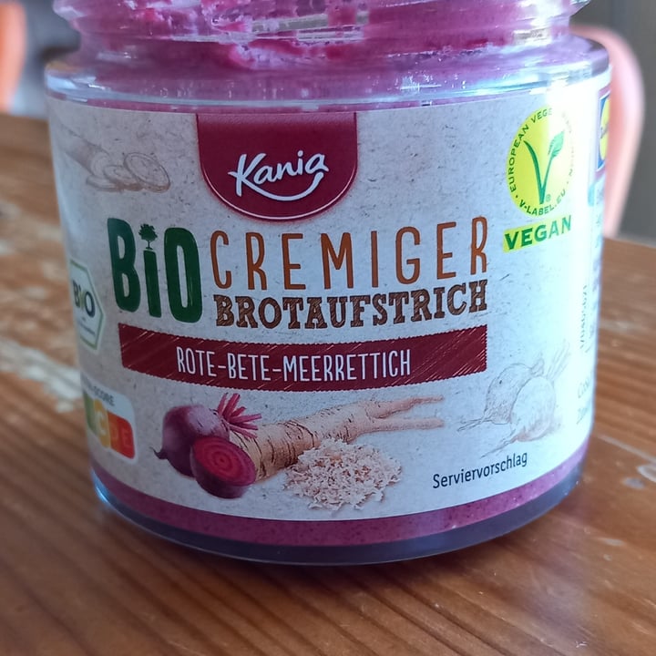Kania Cremiger Brotaufstrich Rote-Beete-Meerretich Review | abillion