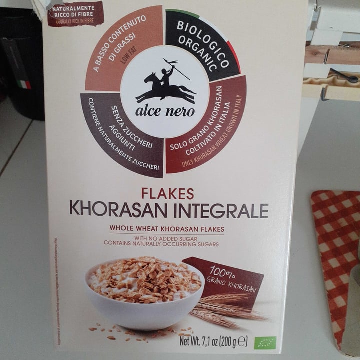 photo of Alce Nero Flakes Khorasan Integrale shared by @silvanadessi on  15 Jun 2023 - review