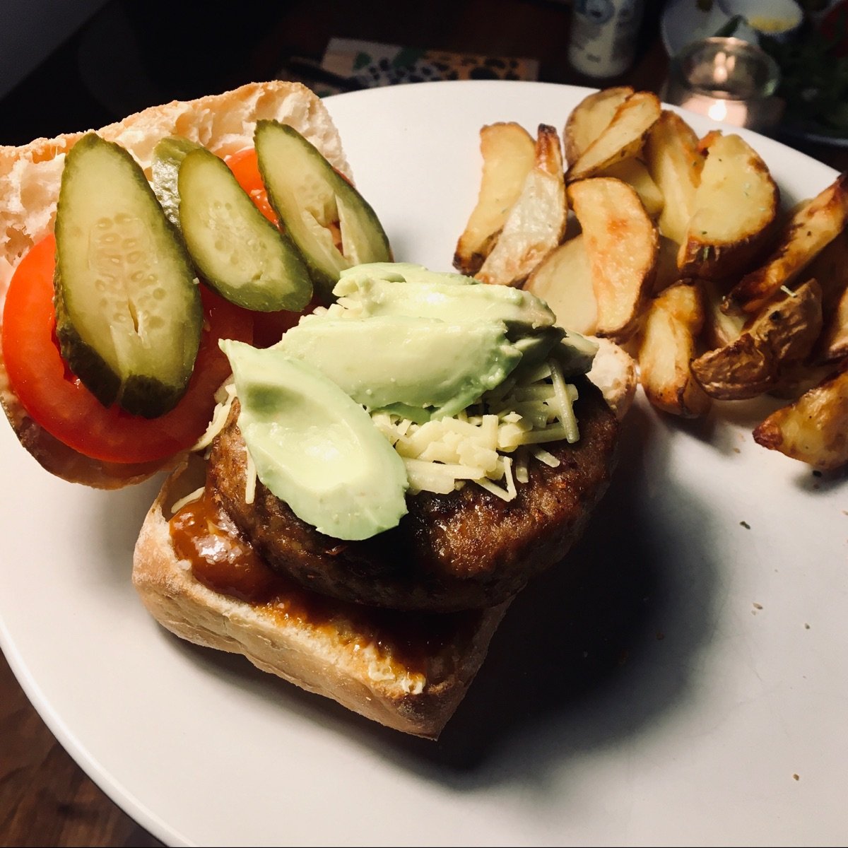 Jumbo Vegan Sweet Chili Burger Reviews abillion