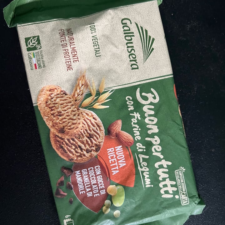 photo of Galbusera Biscotti con farina di legumi shared by @chiaramerli on  19 May 2023 - review