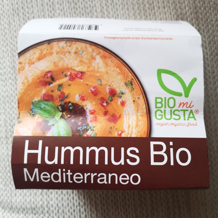 photo of Biomigusta Hummus Bio Mediterraneo Con Pomodori Secchi E olive shared by @rachele82 on  23 May 2023 - review