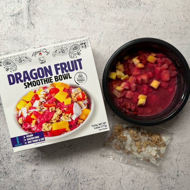 photo of Tattooed Chef Dragon Fruit Smoothie Bowl shared by @berryveganplanet on  13 Jan 2023 - review