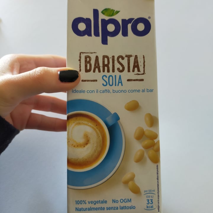 photo of Alpro Bevanda Di Soia Barista shared by @nightmarebeforeveg on  28 Dec 2022 - review