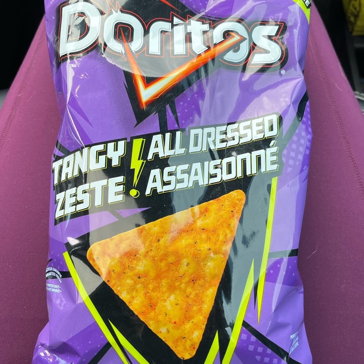photo of Doritos Tangy All Dressed shared by @ecoveg on  09 Jul 2023 - review