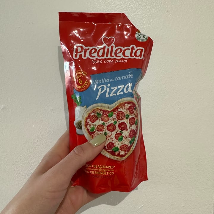 photo of Predilecta  Molho de Tomate Pizza shared by @nanepessoa on  27 May 2023 - review