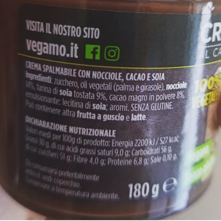 photo of Vegamo Crema spalmabile al cacao e alla nocciola shared by @ross1992 on  13 Jul 2023 - review
