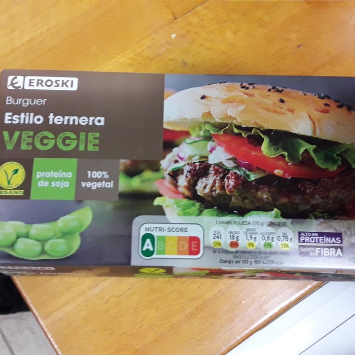 photo of Eroski Burger (estilo ternera) shared by @gabinboy on  07 Feb 2023 - review