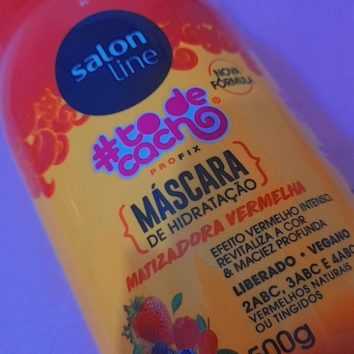 photo of Salon line Máscara de Hidratação Matizadora Vermelha #todecacho Salon Line shared by @rafaella-14 on  08 Jan 2023 - review