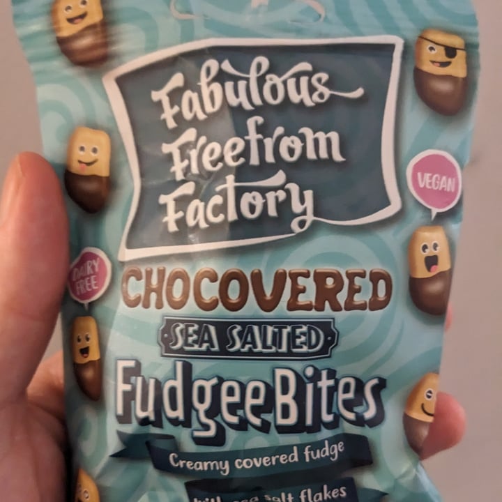 photo of Fabulous Freefrom Factory Chocovered Sea Salted Fudgee Bites shared by @mjrapson on  31 Dec 2022 - review