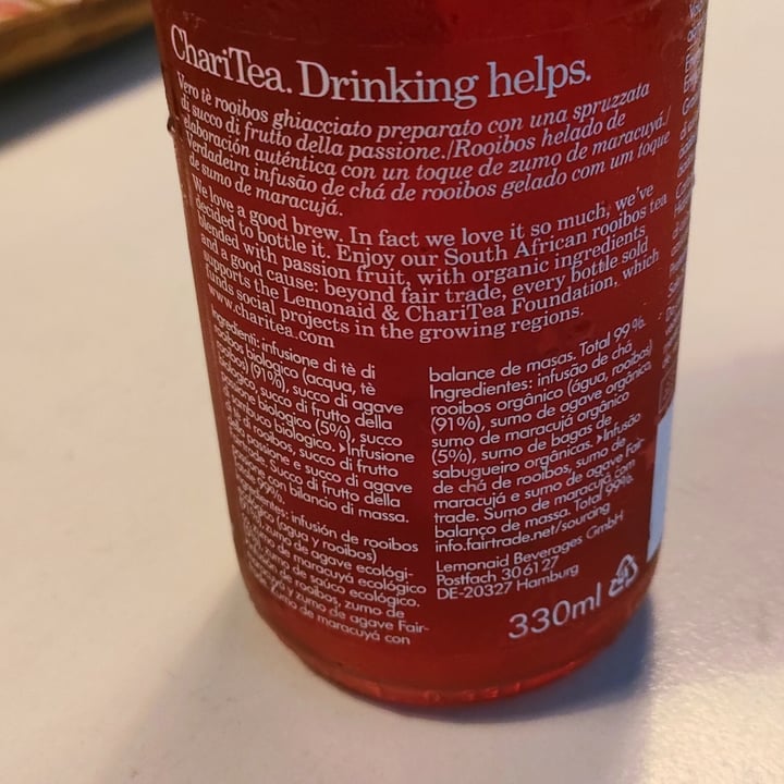 photo of ChariTea ChariTea red shared by @irene80 on  21 May 2023 - review