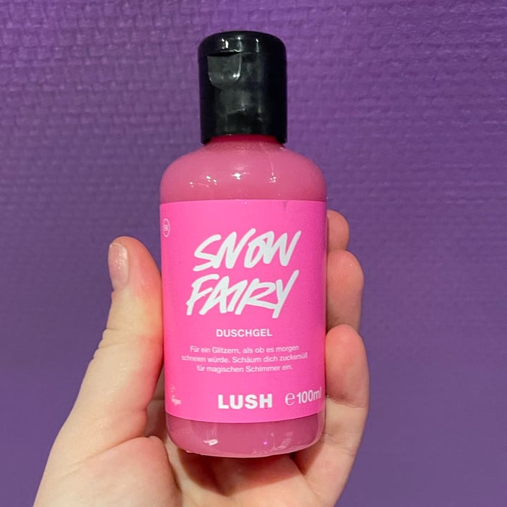photo of LUSH Fresh Handmade Cosmetics Snow Fairy Shower Gel shared by @anneeinhorn on  13 Jan 2023 - review