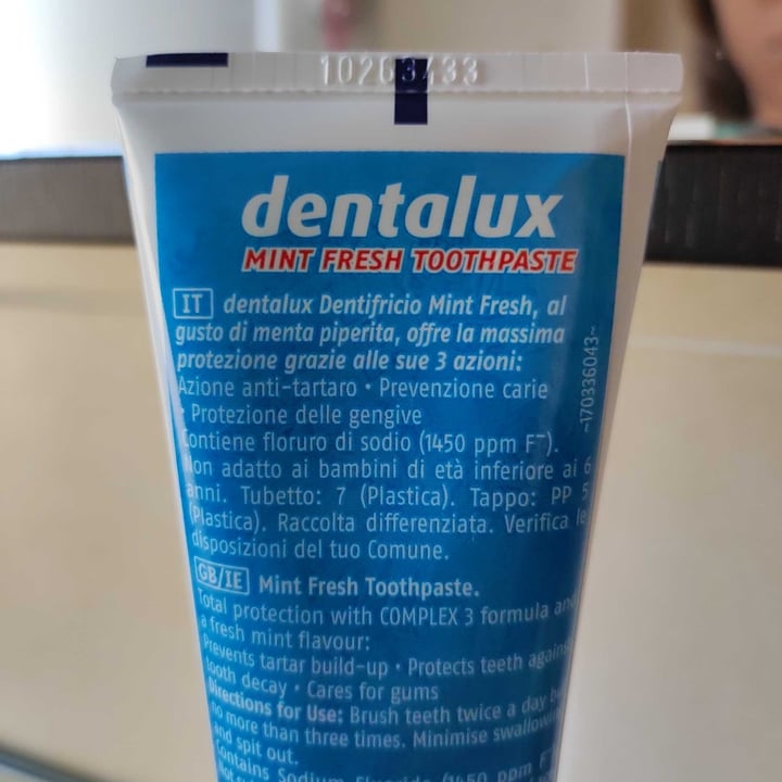 photo of Dentalux Complex 3 mint fresh toothpaste shared by @steffa91 on  28 Jul 2023 - review