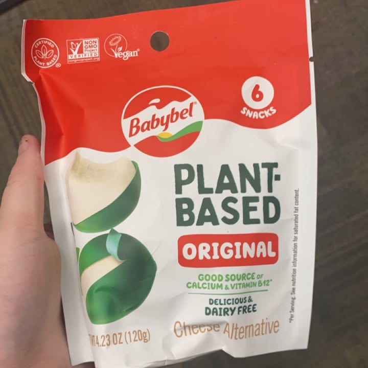 photo of Babybel Plant-Based Original Cheese Alternative shared by @baileymac on  15 Aug 2023 - review