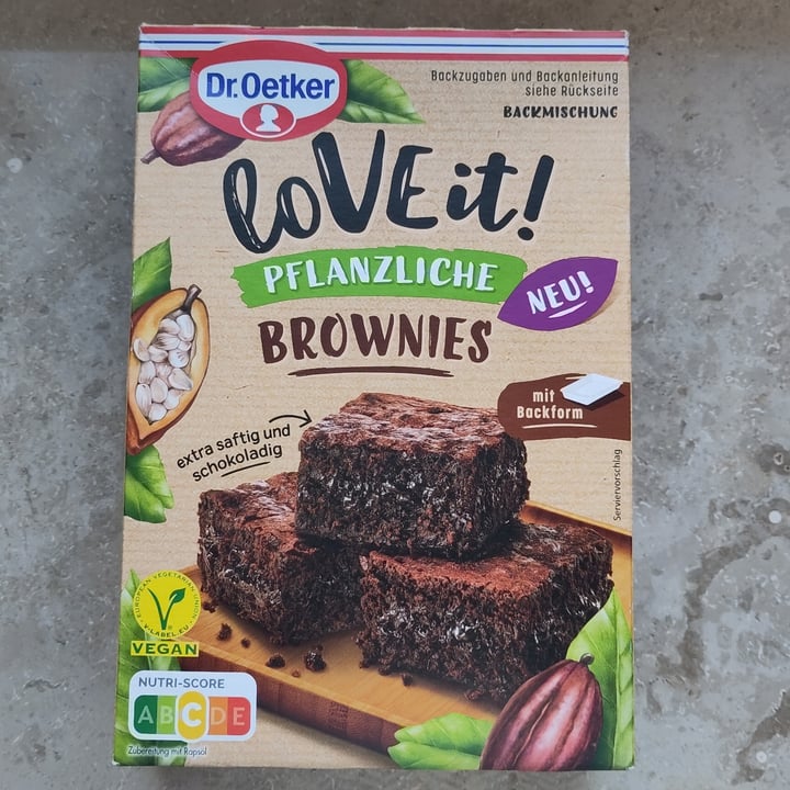 photo of Dr. Oetker Love It! Pflanzliche Brownies shared by @bluesoul on  11 Jan 2023 - review