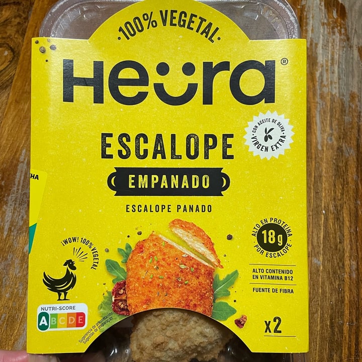 photo of Heura Escalope empanado shared by @pauladelriver on  15 Jan 2023 - review